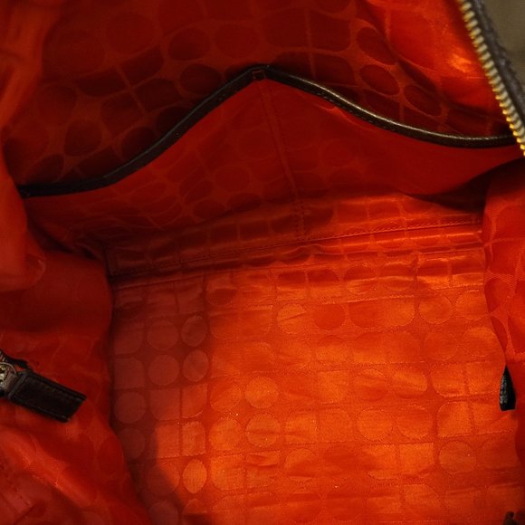 Kate Spade New York Woven Nylon with Patent Leather Trim Handbag - Picture 7 of 8